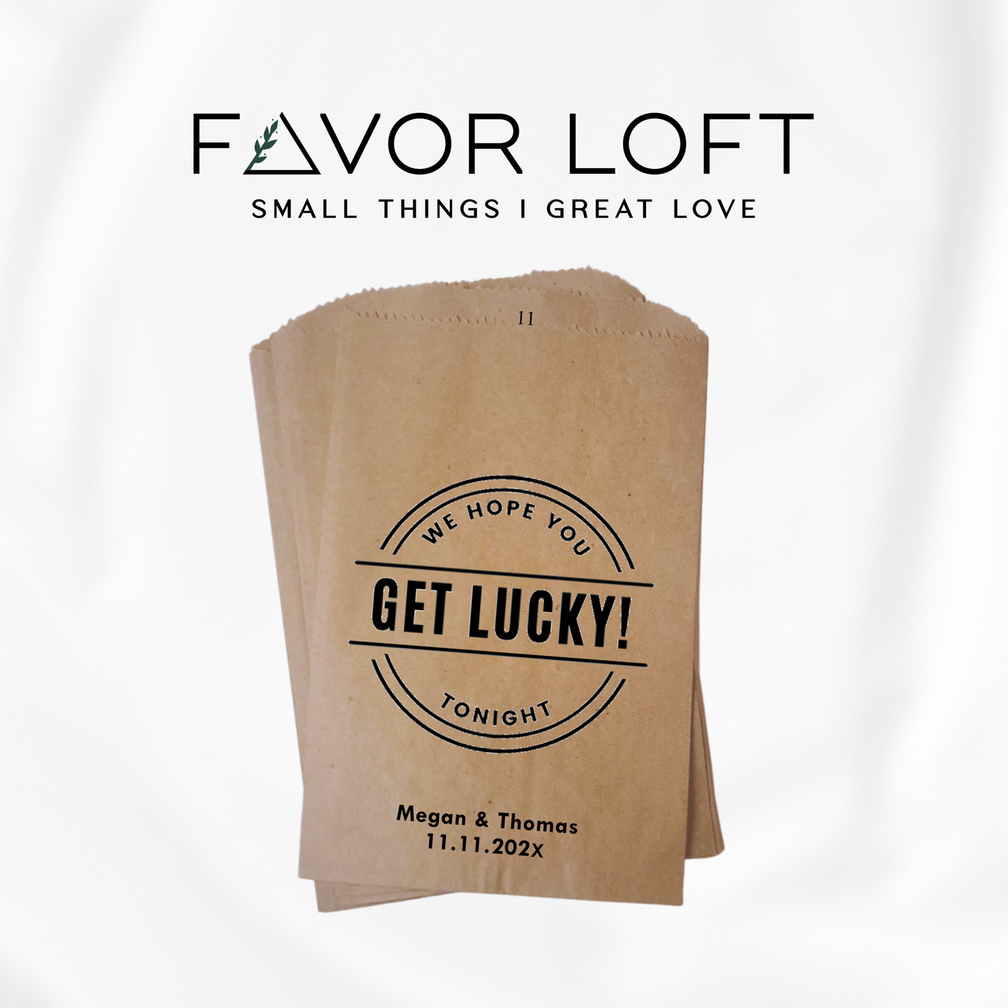 Get Lucky Lotto Favor Bags